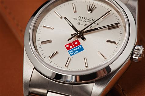 domino's rolex watch